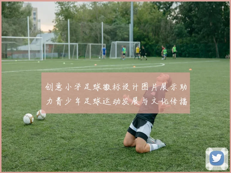 创意小学足球徽标设计图片展示助力青少年足球运动发展与文化传播
